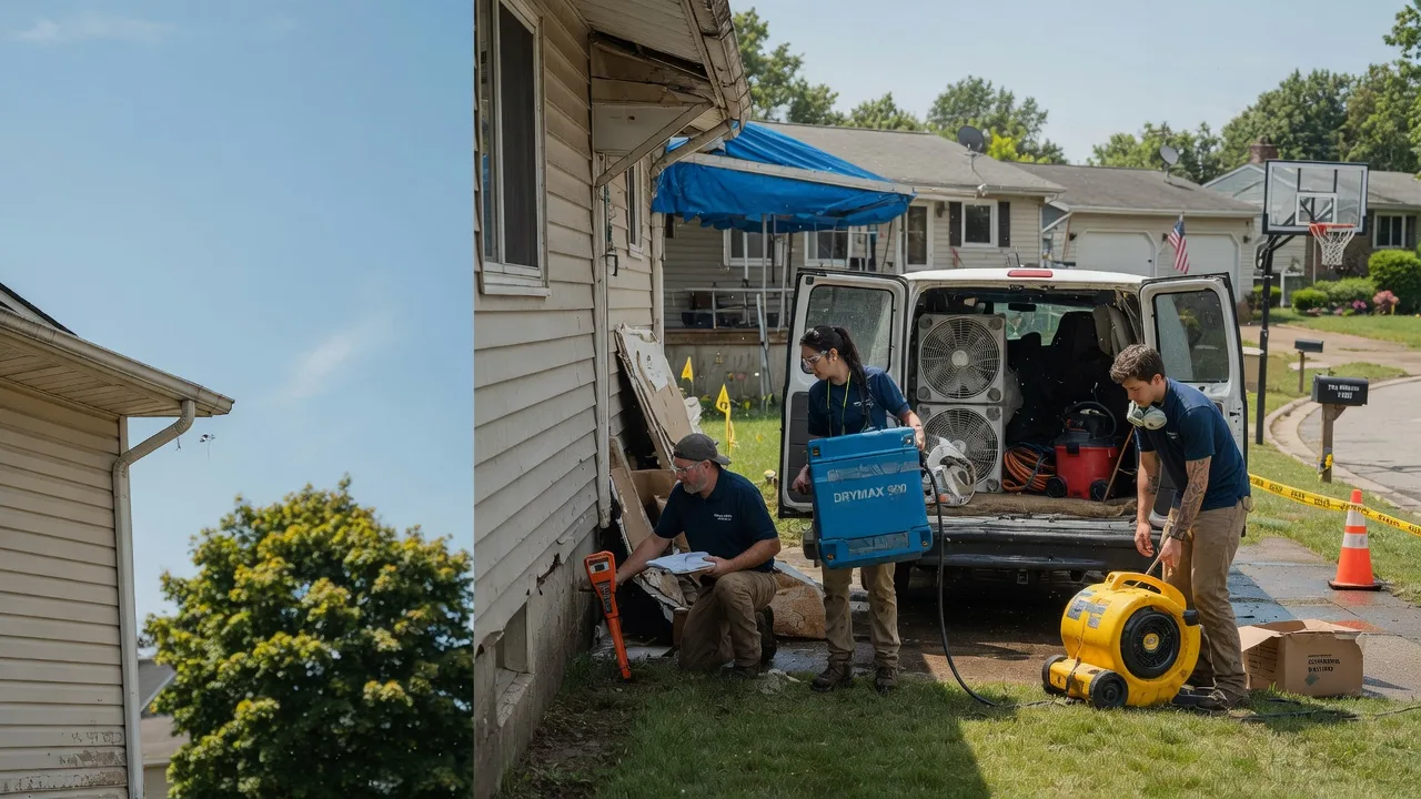 Ceiling Leak Cleanup in Greeley, IA near me
